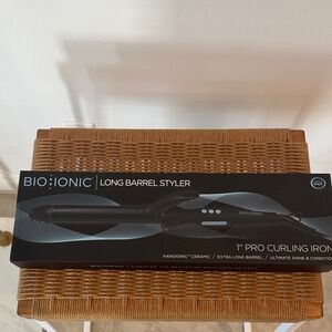 Bio Ionic Long Barrel Styler 1" Pro Curling Iron - Black